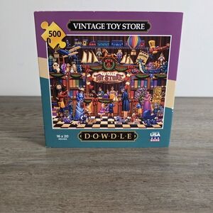 Vintage Toy Store - 500 Piece Puzzle by Dowdle